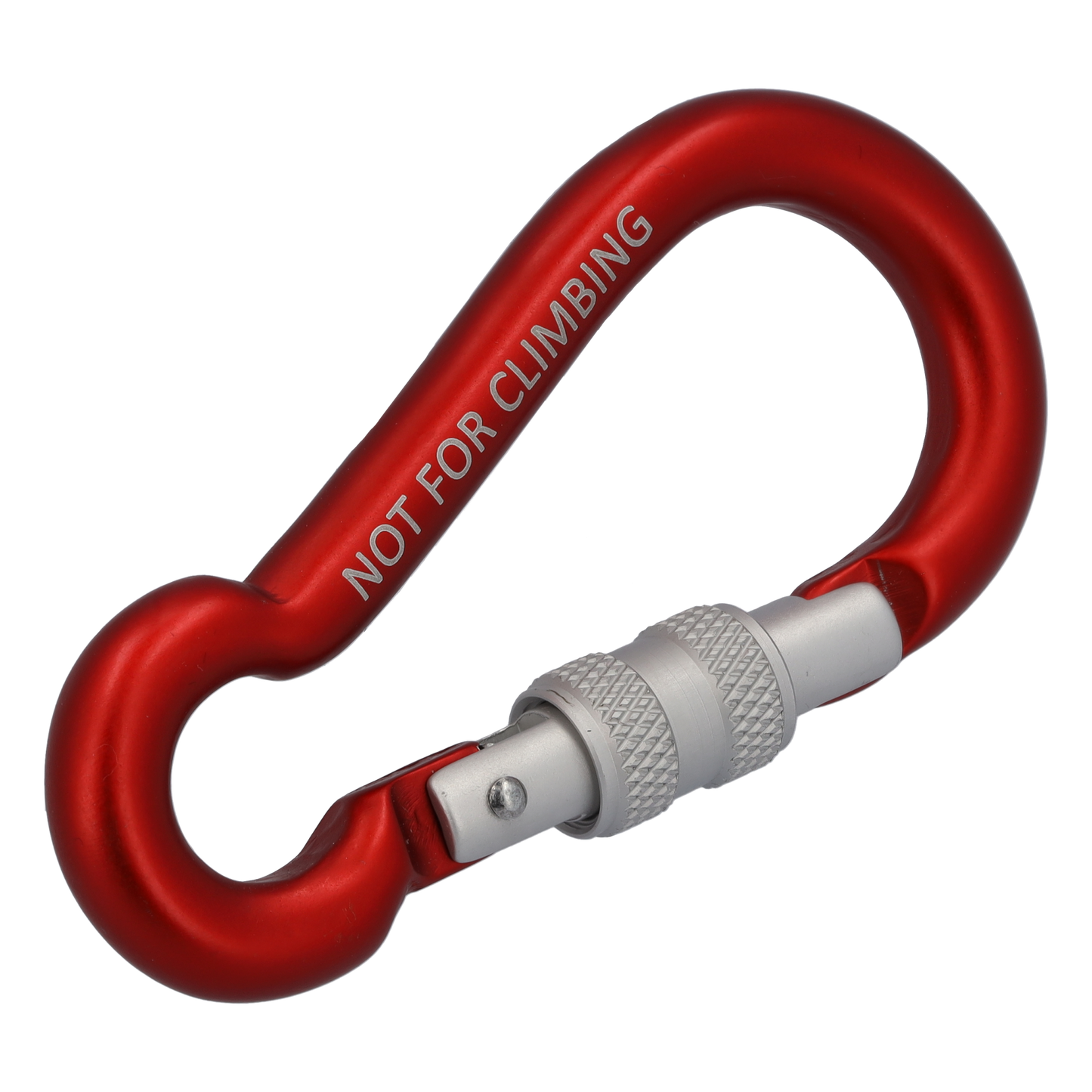 STUBAI Dwarf Fangkarabiner rot