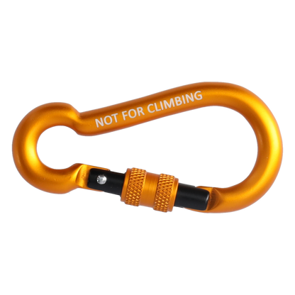 STUBAI Dwarf Fangkarabiner orange