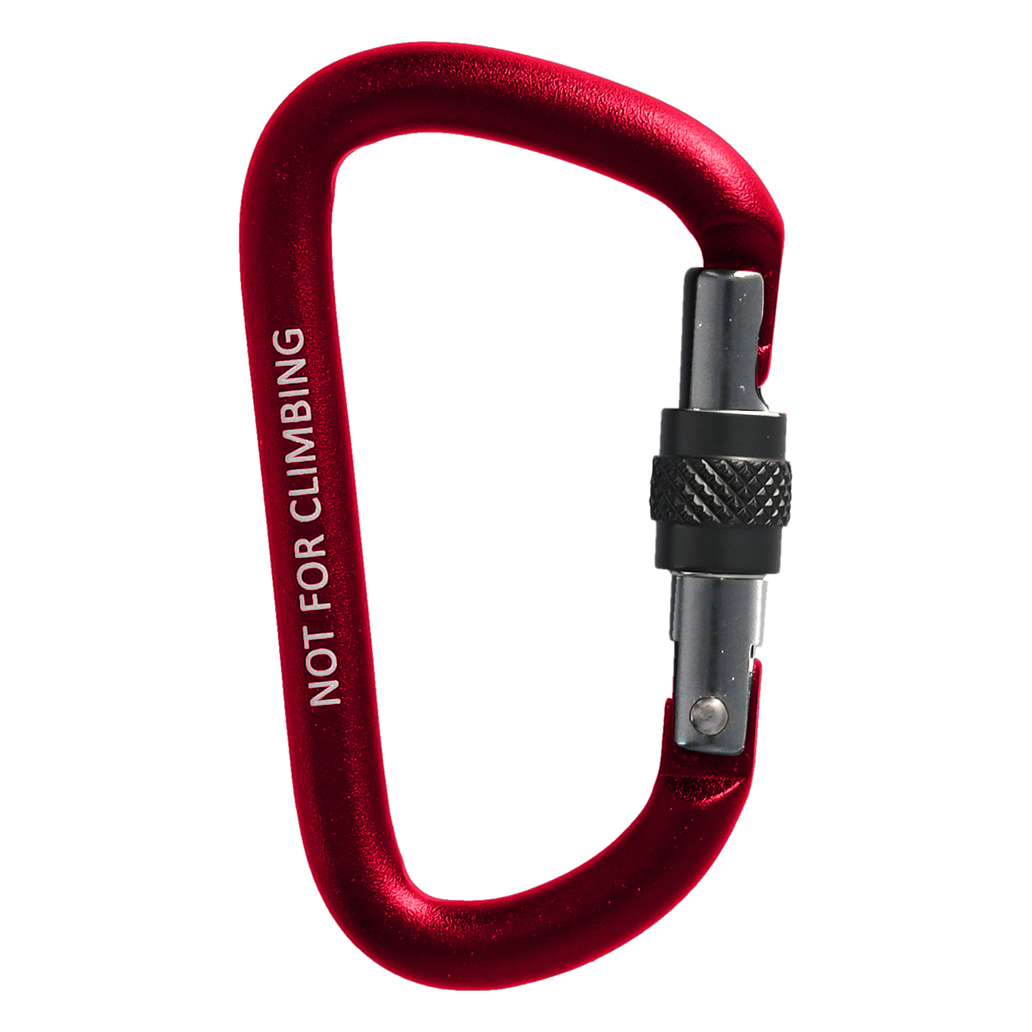 STUBAI Material-Karabiner | ACESSORY Minikarabiner mit Schraubsicherung | Schraubkarabiner | Schwarz | Blau | Orange | Rot | Accessoire-Karabiner | für Camping, Wandern, Outdoor| Schlüsselanhänger