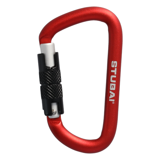 Material-Karabiner | STUBAI TOOL Minikarabiner mit Twist-Lock | Accessoire-Karabiner | Zubehör-Karabiner für Camping, Wandern, Outdoor | Schlüsselanhänger | Allzweck-Karabiner