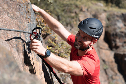 STUBAI Klettersteig-Set Basic 3.0 Klettersteigset, Kletterausrüstung zum Klettern, Via Ferrata Set