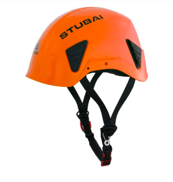 STUBAI Industrieschutzhelm PETASUS | Orange, 560 g | Kopfschutzhelm EN 397 zum Schutz des Kopfes vor Stößen und Kopfverletzungen in der Bauindustrie, Forstwirtschaft, Fabriken