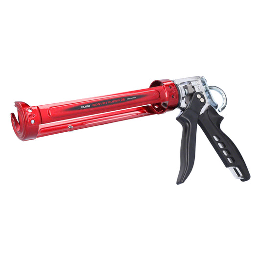 TAJIMA Fugenpistole  1/10 Gallone (10 oz) Convoy Super Abdichtungswerkzeug mit drehbarer Wiege & Auto Flow Stop  CNV-100SP