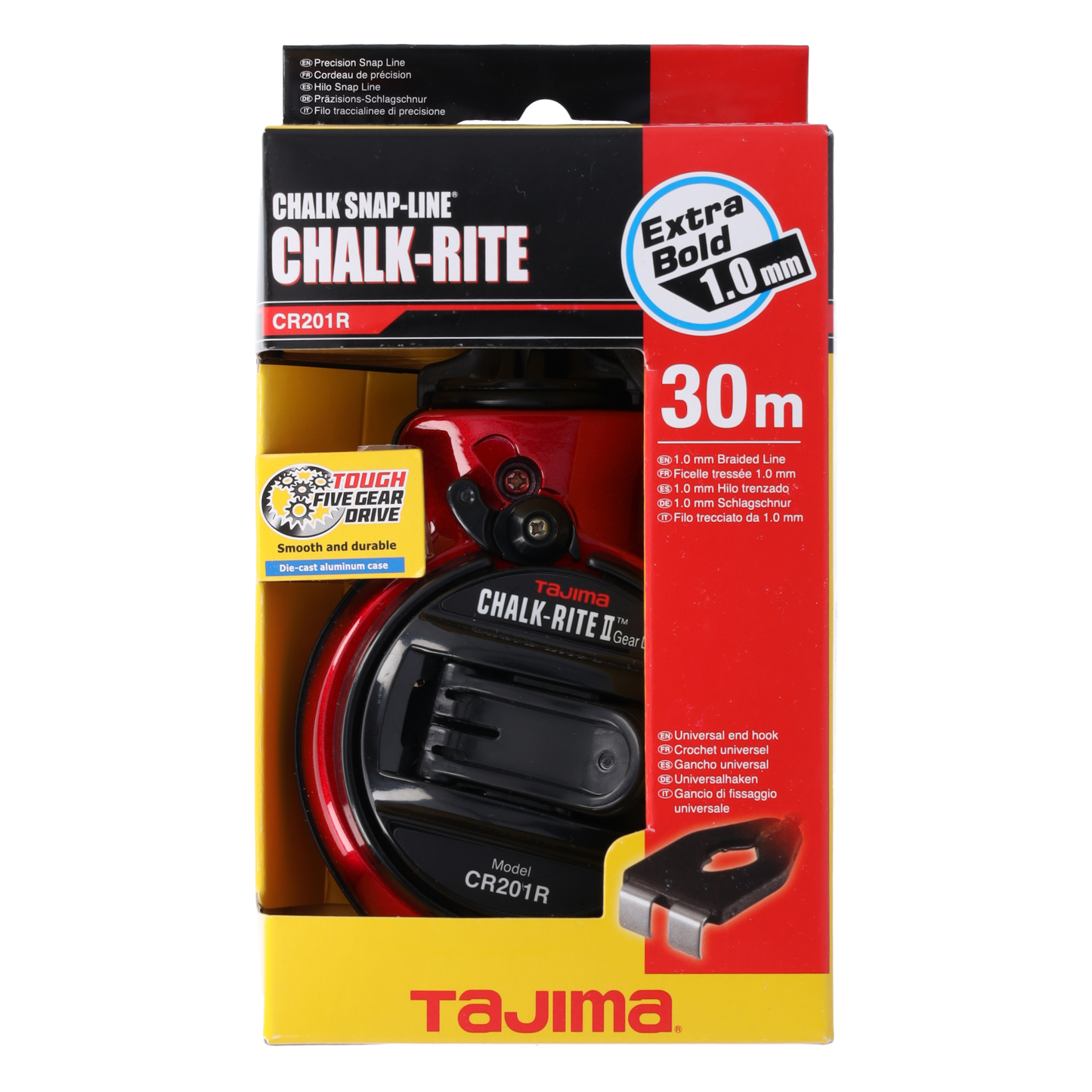 TAJIMA Gear Drive Schlagschnurgerät 25m, TAJ-54227