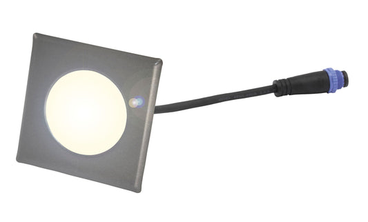 Beko TerraLight Einzelspot 60x60mm, Anthrazit, warmweiß