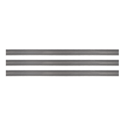 Tersa Hobelmesser | 630x10x2,3mm | 3 Stück | T12SMG | für Hartholz und Weichholz gut geeignet | Systemhobelmesser passend für Tersa-Spannsysteme