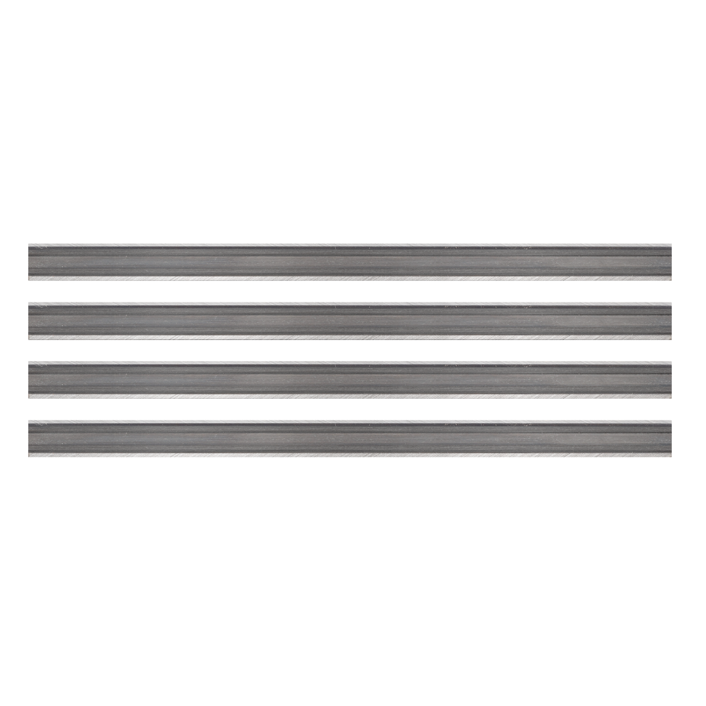 Tersa Hobelmesser | 640x10x2,3mm | 4 Stück | T12SMG | für Hartholz und Weichholz gut geeignet | Systemhobelmesser passend für Tersa-Spannsysteme