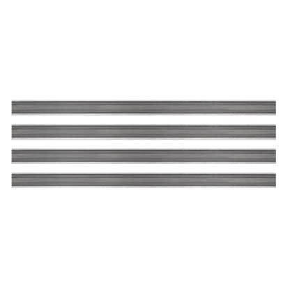 Tersa Hobelmesser | 600x10x2,3mm | 4 Stück | T12SMG | für Hartholz und Weichholz gut geeignet | Systemhobelmesser passend für Tersa-Spannsysteme