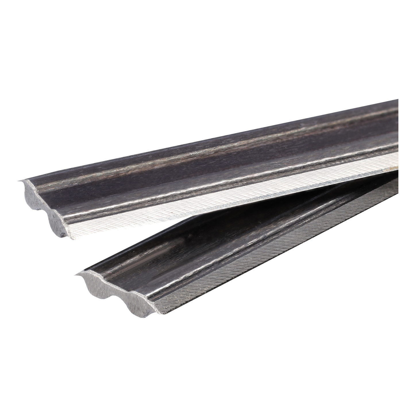 Tersa Hobelmesser | 1050x10x2,3mm | 2 Stück | HSS 6% M2 | für Hartholz und Weichholz gut geeignet | Systemhobelmesser passend für Tersa-Spannsysteme