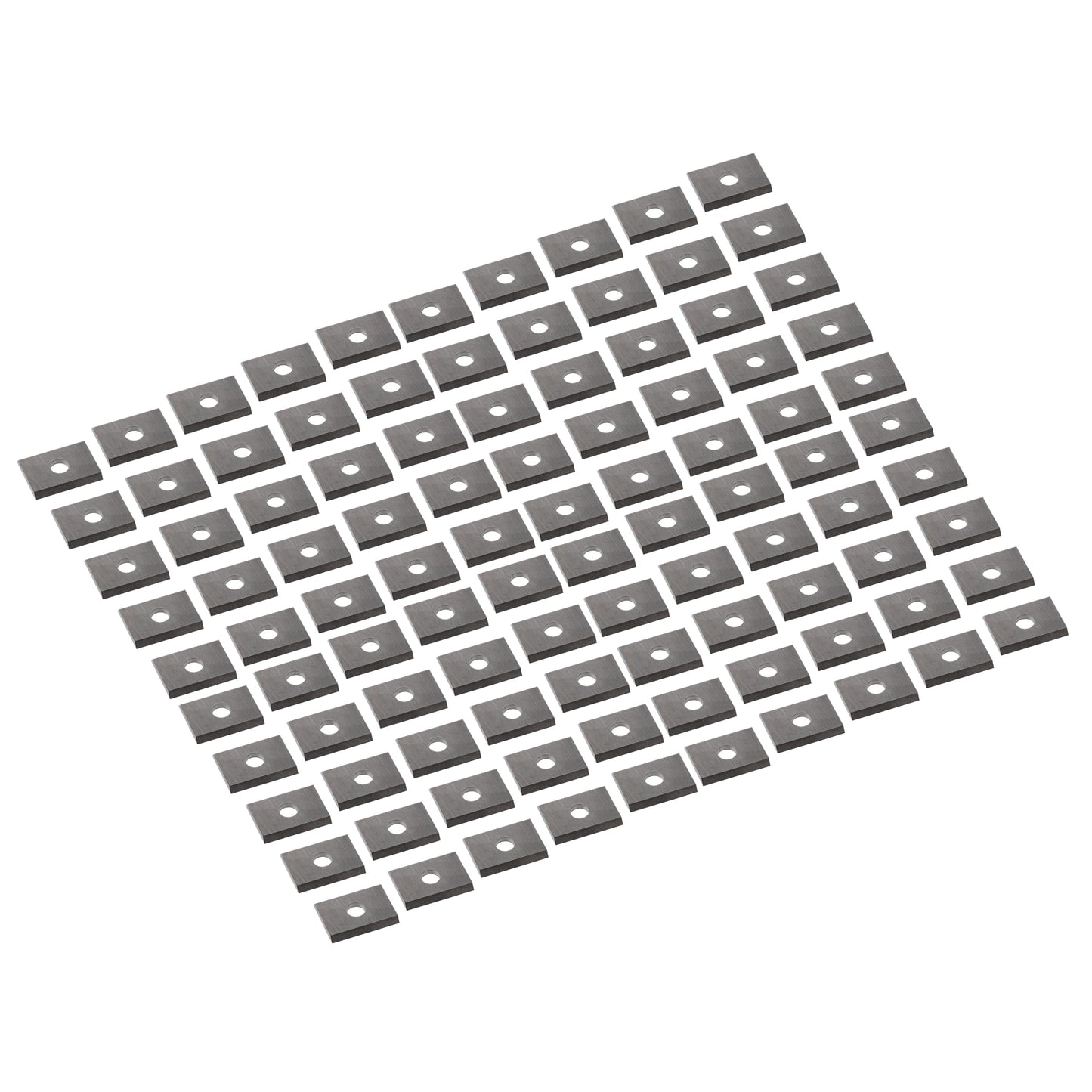 HM-Wendeplatte, 8,6 x 12 x 1,5 mm 35°, 100 Stück, Wendemesser für Hartholz, Weichholz, Plastik & Spanplatten, WPL für Fräser, T04F