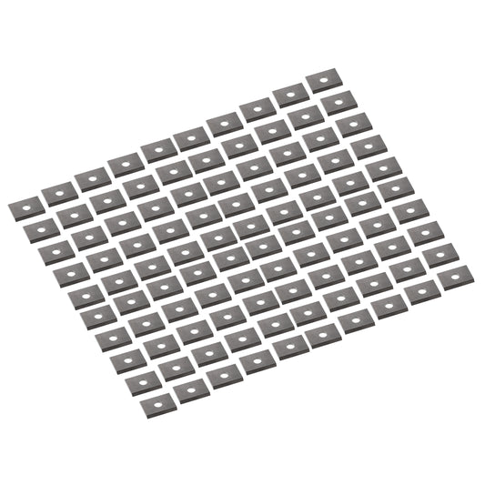 HM-Wendeplatte, 8,6 x 12 x 1,5 mm 35°, 100 Stück, Wendemesser für Hartholz, Weichholz, Plastik & Spanplatten, WPL für Fräser, T04F