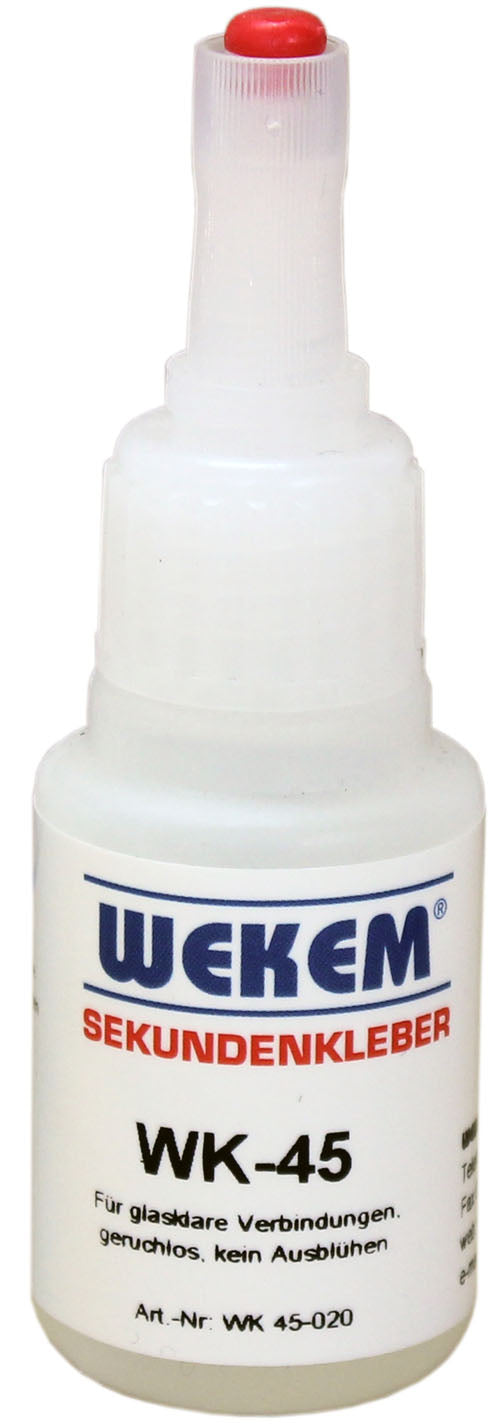 WEKEM WK 45 Sekundenkleber geruchsarm 20 g