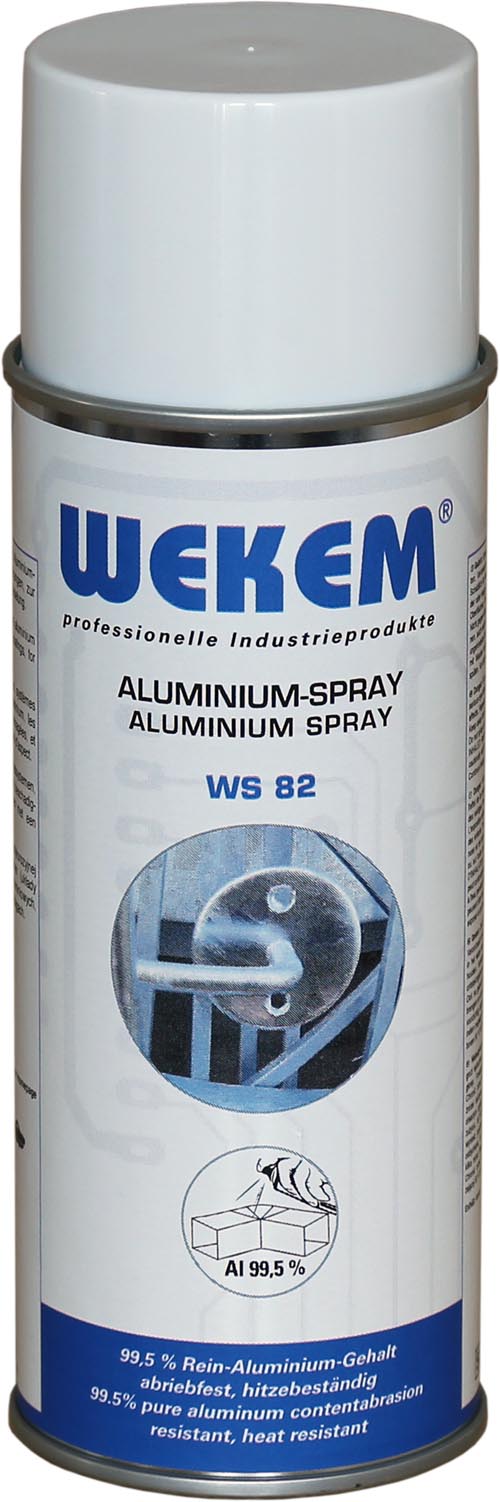 WEKEM WS 82 Aluspray 400 ml, Korrosionsschutz für Auspuffanlagen