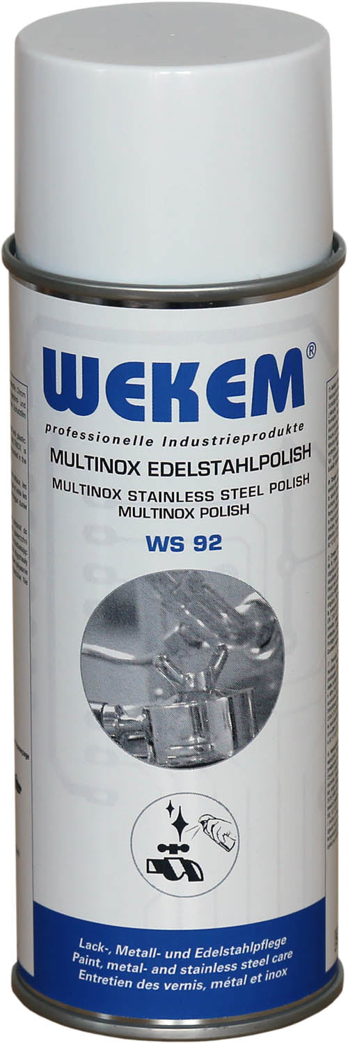 Wekem WS 92 Multinox-Edelstahlpolish, 400ml