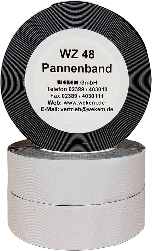 WEKEM WZ 48 Pannenband 5mx19mm selbstverschweißende Isolier- und Reparaturband ist ideal zur Anwendung im KFZ- und Elektrobereich