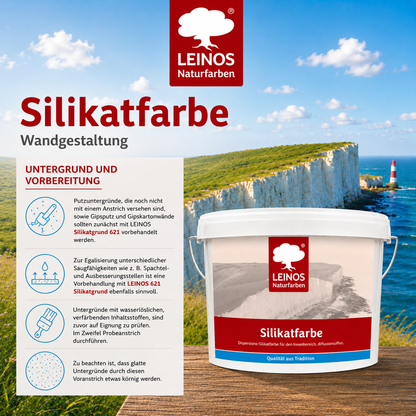 LEINOS 690 Silikatfarbe 10,00 l