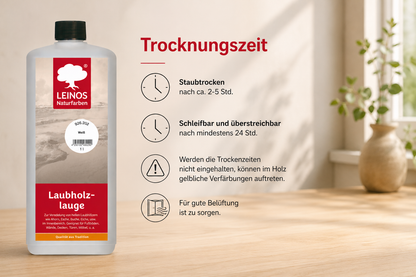 LEINOS 926 Laubholzlauge 1,00 l Weiß