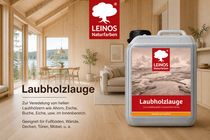 LEINOS 926 Laubholzlauge 2,50 l Weiß