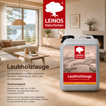 LEINOS 926 Laubholzlauge 2,50 l Weiß
