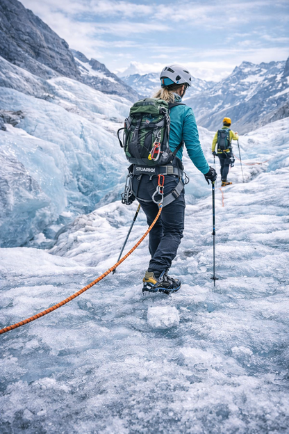 Kletter-Gurt | STUBAI Vario Gurt für Damen und Herren, zum Klettern, Sicherheitsgurt, Kletterausrüstung, Baumklettern, Kletter-Geschirr, Klettersteig, 310 gramm Extrem weiten Bereich von 5 cm bis 120 cm