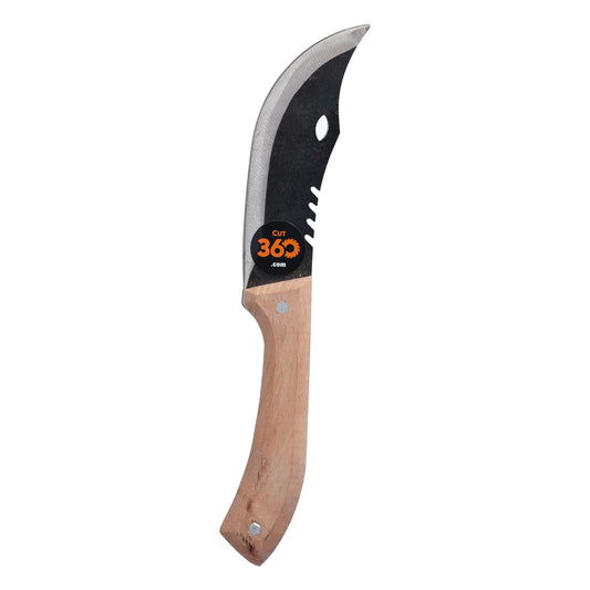 cut360 Lagermesser für Gartenarbeit, Haushalt, Werkstatt, Gesamtlänge 245 mm, 210 g