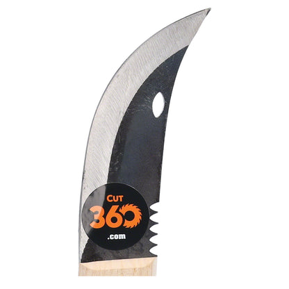 cut360 Mini-lagermesser für Gartenarbeit, Unkrautbekämpfung, Gras, Gemüse