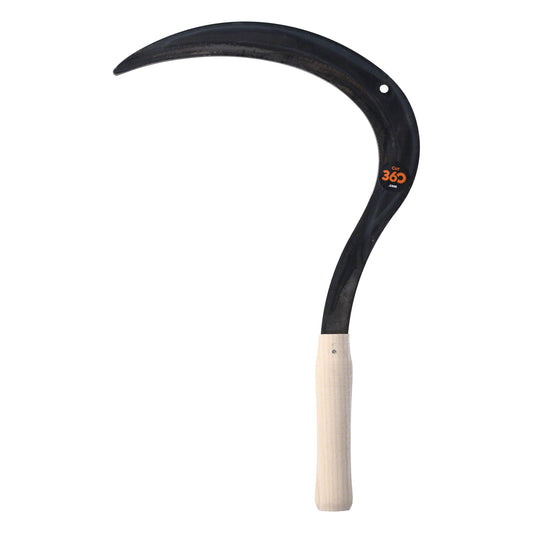 cut360 Sichel für Gartenarbeit, Unkrautbekämpfung, Gras, Gemüse