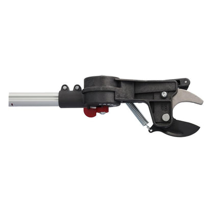 HE-4 HELIUM Teleskop-Baumschere von 1,68 m bis 2,70 m ausziehbar | nur 1270 Gramm |  winkelverstellbaren Schneidköpfe durchtrennen Äste bis 35 mm Durchmesser