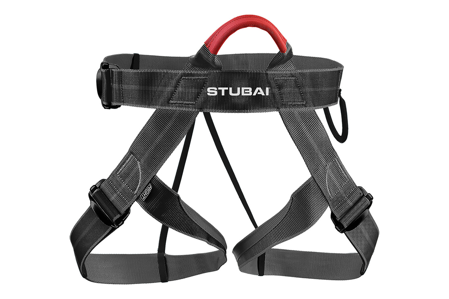 STUBAI Klettersteig VARIO-SPIRIT SET – Kletterhelm mit Belüftung, verstellbarer Klettergurt & Y-Klettersteigset mit Bandfalldämpfer – ideal für Klettersteige & Bergtouren – EN-zertifiziert