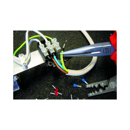 NWS Aderendhülsen-Sortiment 143-BS | Bestückt mit Presszange und ca. 300 unisolierten Aderendhülsen sortiert von 0,5 bis 16,0 mm²