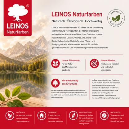 LEINOS 960 Schimmel-Exx 1,00 l Zum sicheren Entfernen von Schimmelpilzen im Innenbereich Ohne Chlorchemie Leicht fließende Flüssigkeit.