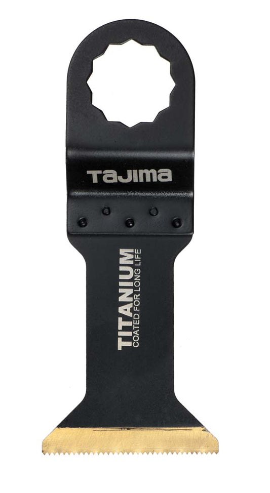 TAJIMA Sägeblatt für Oszillierende Maschinen passend für FEIN® und SUPERCUT® 44mm Titan-Bi-Metall, TAJ-30449