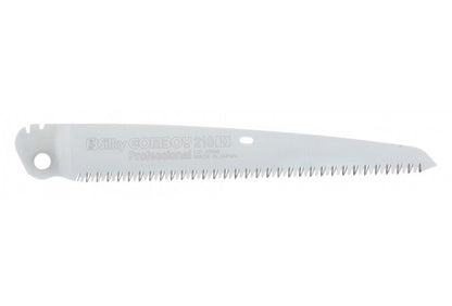 ORIGINAL SILKY Ersatzblatt für Gomboy 210 mm Medium – Astsäge Baumsäge Gartensäge, japanischer Premium-Stahl, präzise Verzahnung, schnelles Sägen auf Zug, für Outdoor, Garten und Bushcraft