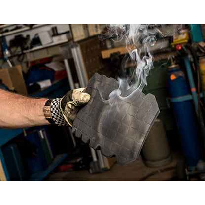 KNEETEK Kniepolster Universal Maxi 16 | 2 Stück | 245x150x16mm | 115g | optimaler Knieschutz in Kombination mit Arbeitshose | Knieschutzpolster geeignet für Klempner Elektriker Fliesenleger