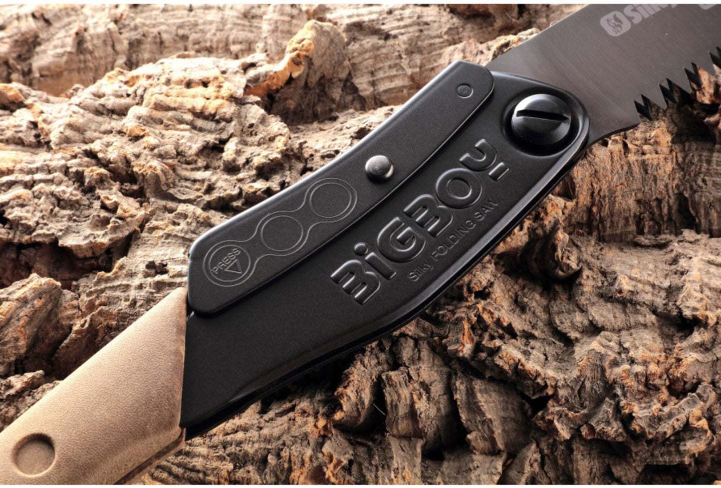 Silky BigBoy 2000 Outback Edition Klappsäge 360 mm 6,5 ZpZ grob gebogene Klinge Premium-Abenteuersäge Bushcraft | Verzahnung: extra grob (6.5 Zähne je 30 mm)