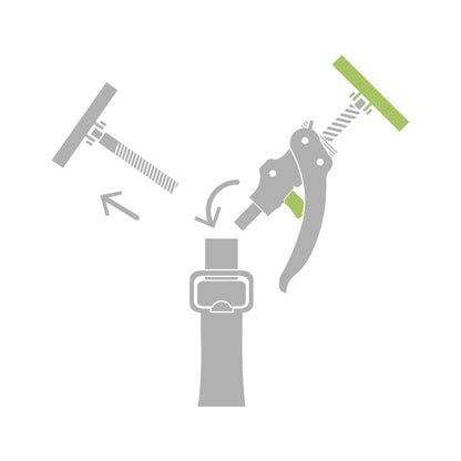 Piher Lastenstange P3 ARM+ 168-300cm  Deckenstütze Montagestütze, ideal für Innenausbau, Ladungssicherung, Abstützen von Baumaterial
