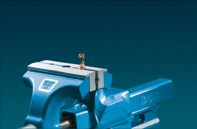 HEUER Magnet-Schutzbacke Typ PP für Schraubstock 100 mm, Polyurethan mit Prismen