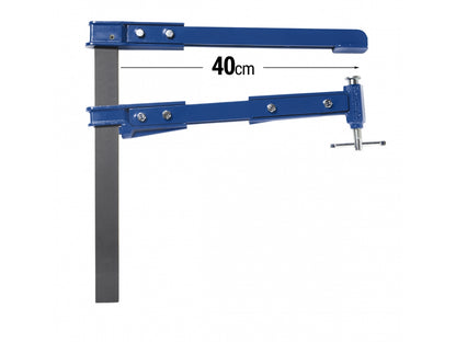 TIEFSPANNSCHRAUBZWINGE PIHER 40K, 30 cm, MIT QUERGRIFF, AUSLADUNG 22 cm