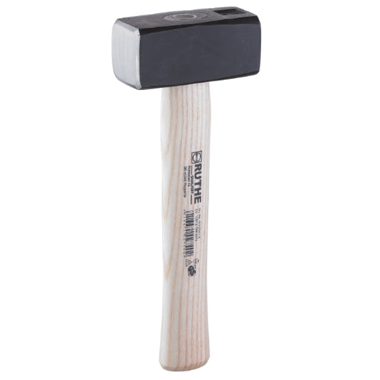 Ruthe Fäustel mit Holzstiel Esche, VPA/GS geprüft - Länge 260 mm, Kopfgewicht 1000 g