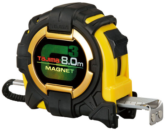 TAJIMA G-LOCK Bandmass 8m/27mm mit Magnet, TAJ-29973