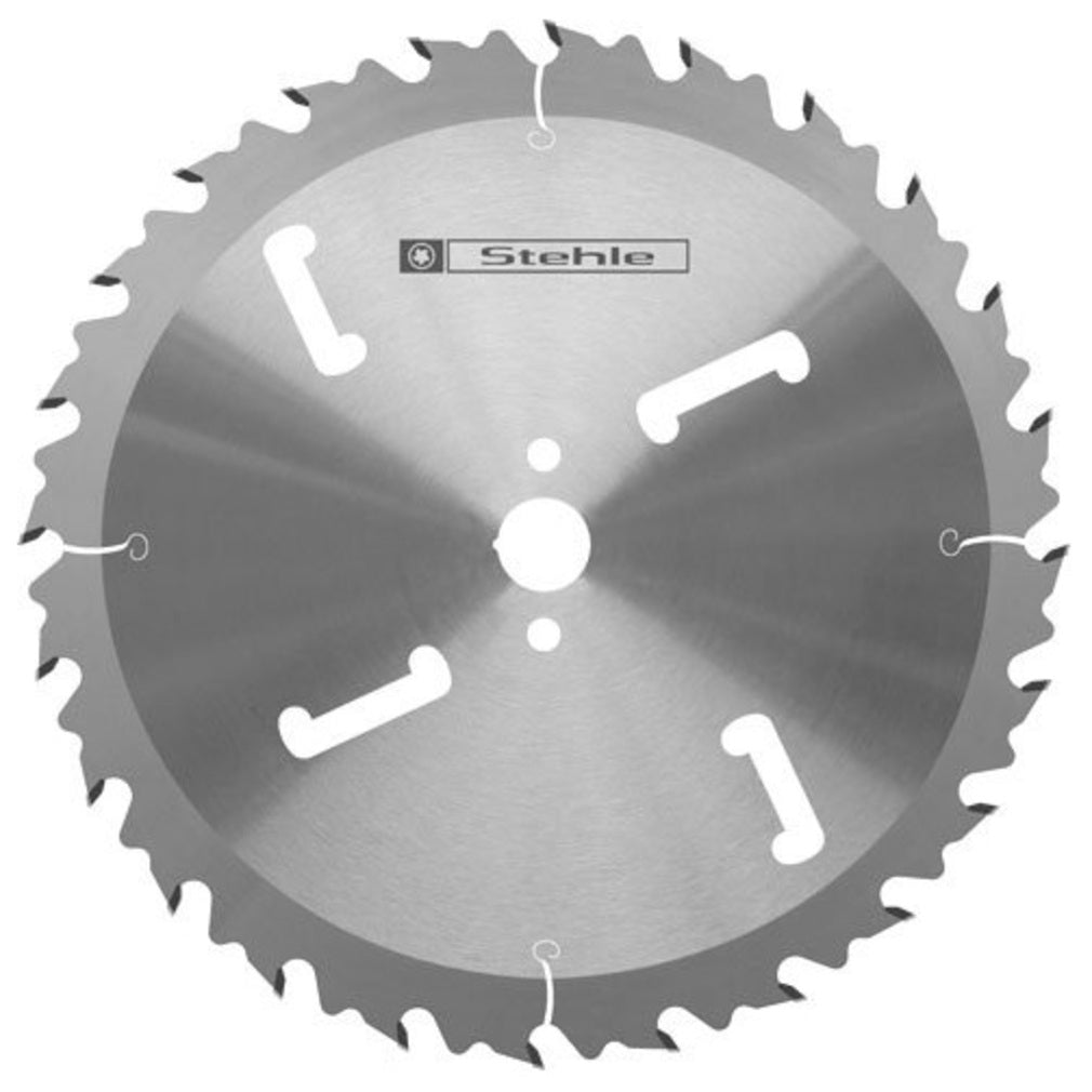 Stehle HW Planet Vielblatt-Kreissägeblatt Räumer 400x4,2x30mm Z28 WS 2+2 Räumer |Längs- und Querschnitte in nassen und trockenen Massivhölzern