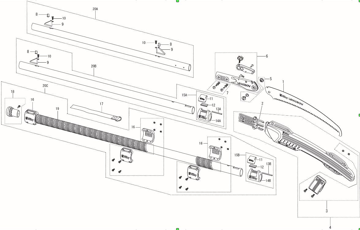 Halterschraube, Longboy, alte Version (2009)