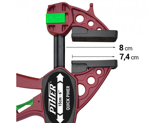 PIHER Einhandzwinge Extra Quick Piher 125cm