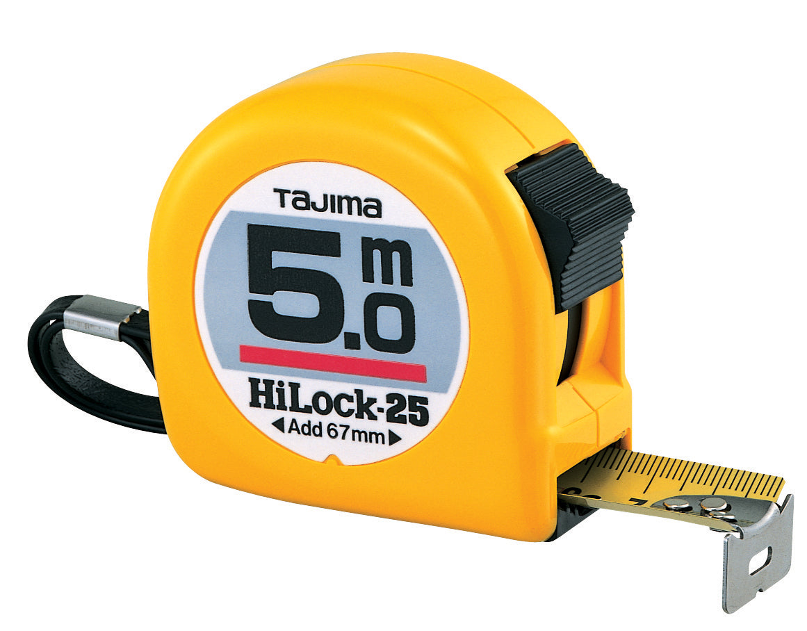 TAJIMA HI-LOCK Bandmass 5m/25mm gelb, TAJ-11350