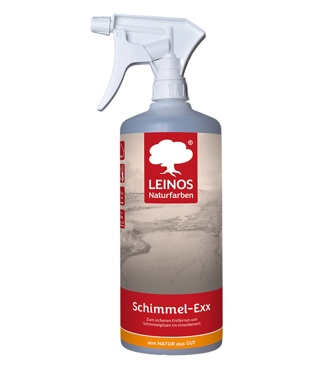LEINOS 960 Schimmel-Exx 1,00 l Zum sicheren Entfernen von Schimmelpilzen im Innenbereich Ohne Chlorchemie Leicht fließende Flüssigkeit.