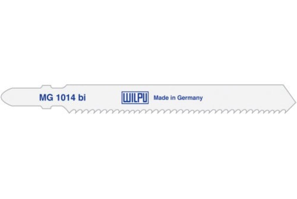 WILPU Stichsägeblatt MG 1014 bi mit Einnockenschaft- / T-Schaft, 5 Stück