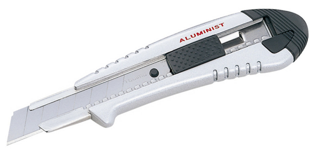 TAJIMA 18mm Cuttermesser Aluminist AC500 mit Taste, silber, TAJ-17345