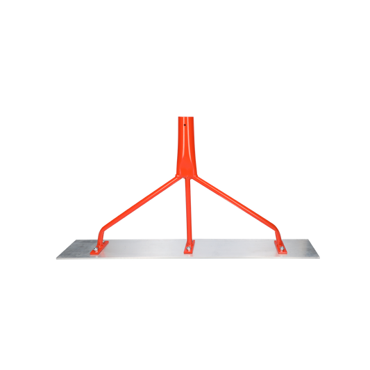 STUBAI Alu-Teerverteiler ,Teerschieber, Splittschieber   60cm gerade  600x315x90mm, frische Teermasse sowie Sand, Asphalt und Split im Straßenbau und Wegebau