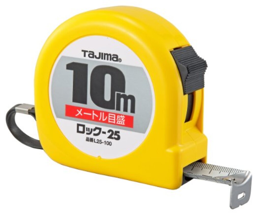 TAJIMA HI-LOCK Bandmass 10m/25mm gelb, TAJ-24220