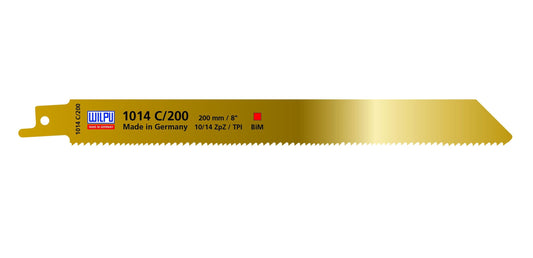 Wilpu 5 Säbelsägeblätter für Holz & Metall 200x19x0,9mm Z10/14